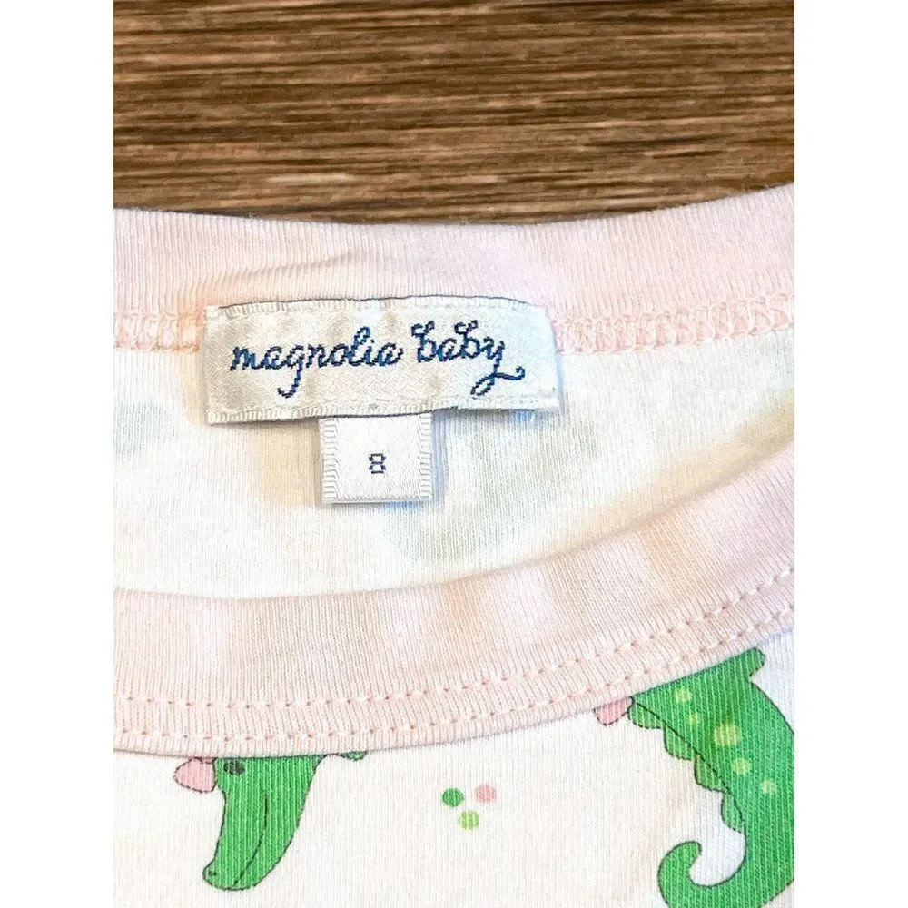 Magnolia Baby Alligator Long Sleeve Pajama Set, Size 6/8
